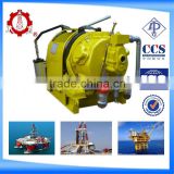 100KN 10 ton constrution air winch with double brake