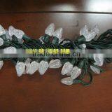 Waterproof Color Change Led String Lights With Strawberry Cover
