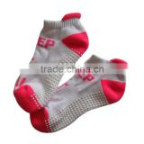 GSS-46 GS Hot sale high quality custon size and color ankle compression grip socks trampoline socks unisex