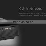 In Stock!! 1200Lumens 800*480 Newest Micro WIFI 2.4G Laser HDMI Projector UC46 thumbnail-3