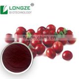 Nice Nutritonal Herbal Extract Cranberry Extract Powder with Anti-oxidant (PAC)Proanthocynidins 5--60%, Anthocyanidins 5-25%