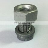 Electric fence split bolt for high tensile wire fence