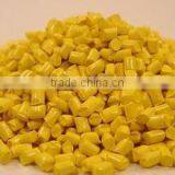 Yellow Color Masterbatch Granules Plastic Raw Material