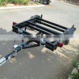 4x8 Black Folding Trailer /utility Trailer thumbnail-3