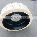 Aerial Work Platform Genie Haulotte Upright Snorkel Mobile Scissor Lift Solid Tire Wheel 15x5 thumbnail-4