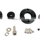 6mm 3 Piece Black Anodized Coupling Sets 18005 thumbnail-3