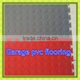 2016 Hot Sales Interlocked Heavy Duty Solid Coin Top PVC Garage Tiles thumbnail-1