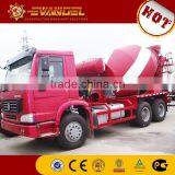 Mini Concrete Mixers HOWO Brand Concrete Mixer Truck From China thumbnail-3