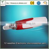 Factory electric microneedle therapy system