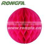 6'' Craft Paper Honeycomb Ball For Party Decoration thumbnail-3