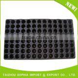 Hot Selling 104 Cell Black Plastic Nursery Tray for Plant thumbnail-2