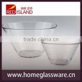 11 Inch Centrifuge Glass Fruit Salad Bowl thumbnail-2