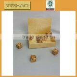 Hot Sale FSC Antiuqe Homemade Disposable Wood Bamboo Serving Fast Food Bed Tray thumbnail-5