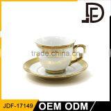 Wholesale Factory Price Bulk Tea Cups and Saucers Cheap / Grace Tea Ware Porcelain With High Quality