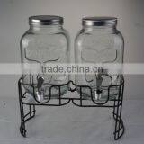 Yorkshare Design Twins Dispenser With Metal Stand thumbnail-2