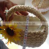 Fashion Design Corn Husk Material ECO-friendly Mini Lady Hand Bag thumbnail-2