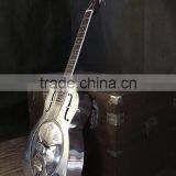 Metal Body String Musical Instrument, Single Cone Resonator Guitar, 40'' Resophonic Guitar thumbnail-2