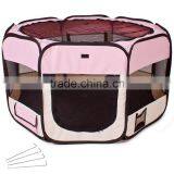 462716 600D Oxford Folding Pet Tent Playpen Dog Fence Puppy Kennel Folding Exercise Play thumbnail-2