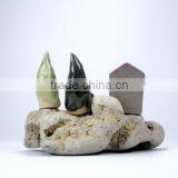 Little Village Sculpture , Rustic Home Decor , Beach Houses thumbnail-2