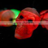 China Manufacturer Plastic LED String Light Skull Halloween Decorations thumbnail-2