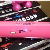 Top Sale Mini Portable Wireless Capsule Bluetooth Speaker With FM Radio thumbnail-2