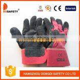 DDSAFETY 2017 Hot Sale Cheap Leather Safety Gloves Luvas De Couro thumbnail-1