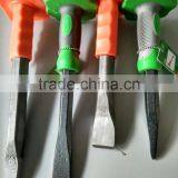 Cold Chise Stone Chisel Point Stone Chisels With Rubber Grip