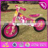 2017 New Design Original Work Wooden Girls Balance Bike for Toddlers W16C173 thumbnail-1