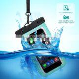 Diving and Swimming Waterproof Phone Bag Clear Touchable Material thumbnail-4