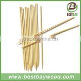Food Grade Round Barbeque Bamboo Skewers /sticks thumbnail-4