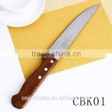 Factory Wholesale High Quality Wood Handle Kitchen Knife thumbnail-3
