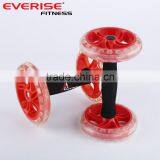 Core Strength Double Wheels Ab Trainer Wheel Roller thumbnail-3