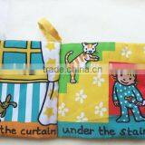 Hot Intelligence Development Cloth Cognize Hide and Seek Book Educational Toys For Kids Babys thumbnail-5