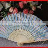 2015 New Design Promotional Bamboo Cloth Fan thumbnail-2