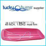 Mei Red Sled Surprise Gifts/ Kids Snow Sled Boat Sledge Glider Toboggan Sliding / Outdoor Sport Hand Pull on the Rope thumbnail-1