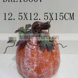 Colorful Pumpkin Ceramic Lantern Festival Holloween Decorations thumbnail-6
