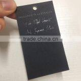 2016 Custom High Quality Hang Tags With Spot UV Logo thumbnail-2