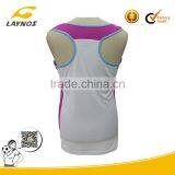Women Sleeveless Round Collar T-shirt thumbnail-2