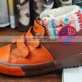 GZYNew Design Good Quality Warmly Colorful Kids Leather Shoes thumbnail-1