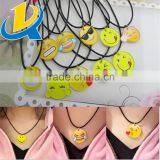 2016 Fashion Long Chain Emoji Necklace thumbnail-1