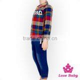 2017 Best Spring Boutique Plaid Shirt Long Sleeve Label Collar Top Baby Boy Christening Kids Uniform Clothes thumbnail-5
