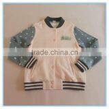 Wholesale Children Girls Baseball Jackets Girls Long Sleeve Clothes Sports Jackets thumbnail-3