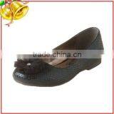 China Black Girls Leather Shoes thumbnail-3