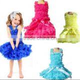 WHOLESALE 4 DESIGNS FLUFFY CHRISTMAS BABY SATIN PETTISKIRT SKIRT TUTU DRESS SATIN PETTI TOP SET 0-6YEARS PETTISKIRT SETS