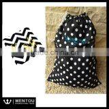 Chevron Polka Dot Extra Large Monogram Camp Duffel Bag thumbnail-1