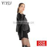 Customized 2017 Fashion Ladies Zipper Sleeve Pullover Sweater thumbnail-4