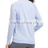 Guangdong Wholesale Plain Clothing Crossover Hem T-shirt Womens Sweatshirts thumbnail-5