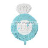 Aluminium Foil Balloons Party Decoration Finger Ring Blue Angel Message "I Do" Pattern thumbnail-2