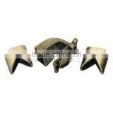 Hook Clasps Bracelet End Bar With Slider For Leather Bracelet Owl Halloween Cabochon Antique Bronze thumbnail-1