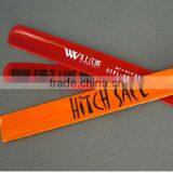 EN471 Customized Logo Reflective Slap Bracelet Arm Wrist Band for Promotion thumbnail-6
